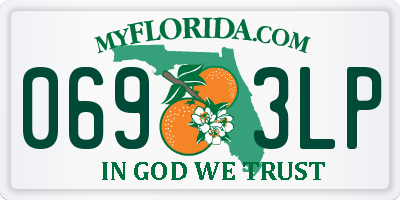 FL license plate 0693LP