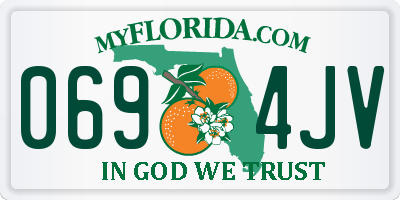 FL license plate 0694JV
