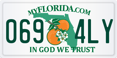 FL license plate 0694LY