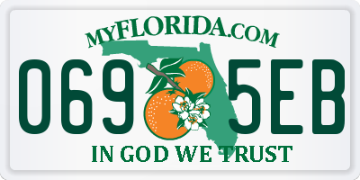 FL license plate 0695EB