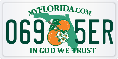 FL license plate 0695ER