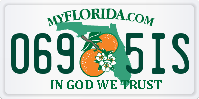 FL license plate 0695IS