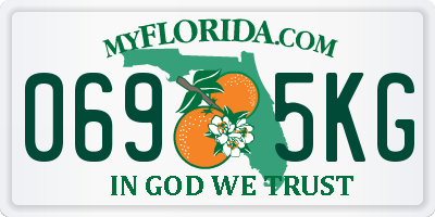 FL license plate 0695KG