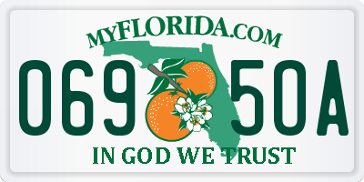 FL license plate 0695OA