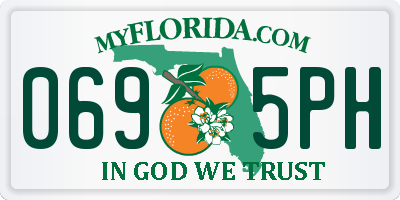 FL license plate 0695PH