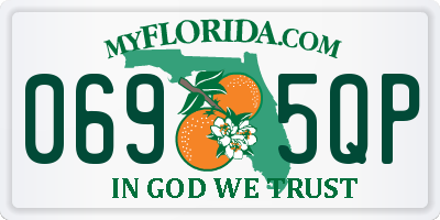 FL license plate 0695QP