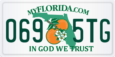 FL license plate 0695TG