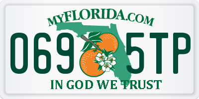 FL license plate 0695TP