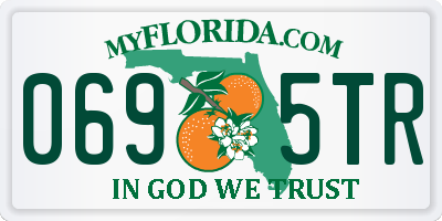 FL license plate 0695TR