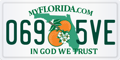 FL license plate 0695VE