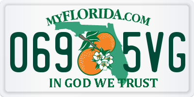 FL license plate 0695VG
