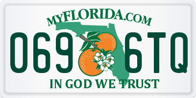FL license plate 0696TQ