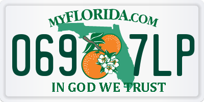FL license plate 0697LP