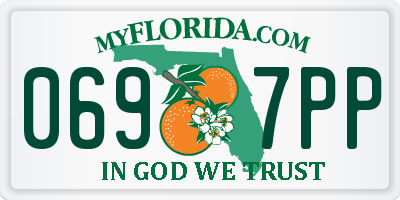 FL license plate 0697PP