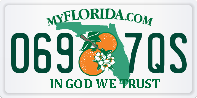 FL license plate 0697QS