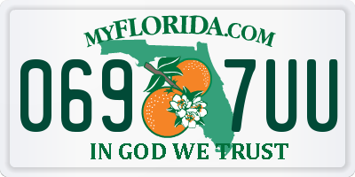 FL license plate 0697UU