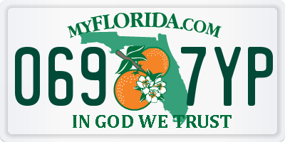 FL license plate 0697YP