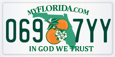 FL license plate 0697YY