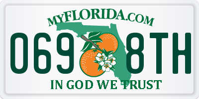 FL license plate 0698TH
