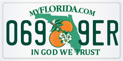 FL license plate 0699ER
