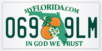 FL license plate 0699LM