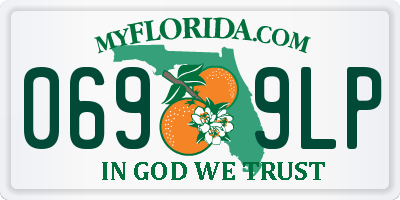 FL license plate 0699LP