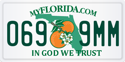 FL license plate 0699MM