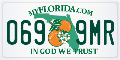 FL license plate 0699MR