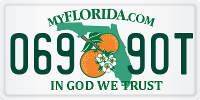 FL license plate 0699OT