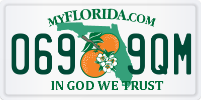 FL license plate 0699QM
