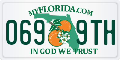 FL license plate 0699TH