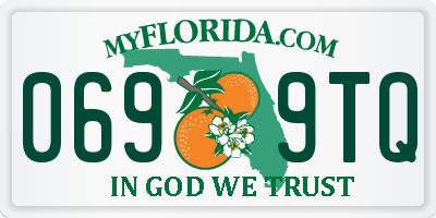FL license plate 0699TQ