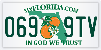 FL license plate 0699TV