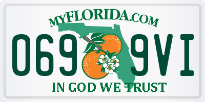 FL license plate 0699VI