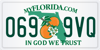FL license plate 0699VQ