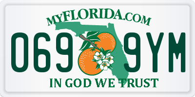 FL license plate 0699YM