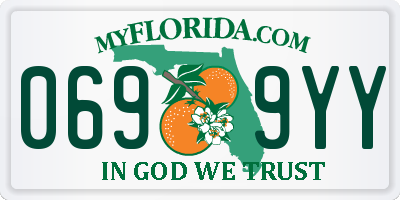 FL license plate 0699YY