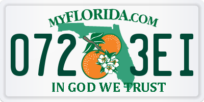 FL license plate 0723EI
