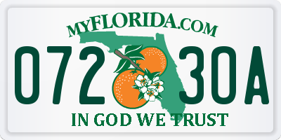 FL license plate 0723OA