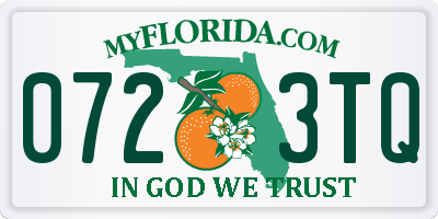 FL license plate 0723TQ