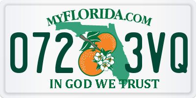 FL license plate 0723VQ