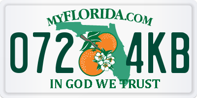 FL license plate 0724KB