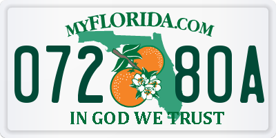 FL license plate 0728OA