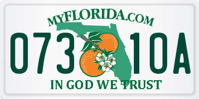 FL license plate 0731OA