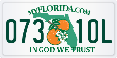 FL license plate 0731OL