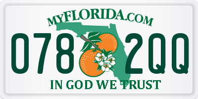 FL license plate 0782QQ