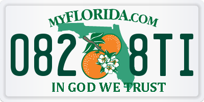 FL license plate 0828TI