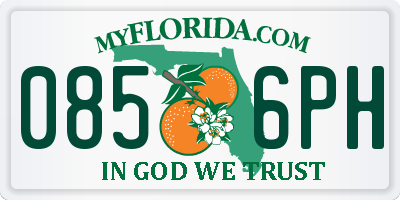 FL license plate 0856PH
