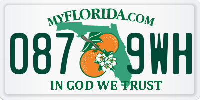 FL license plate 0879WH