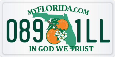 FL license plate 0891LL